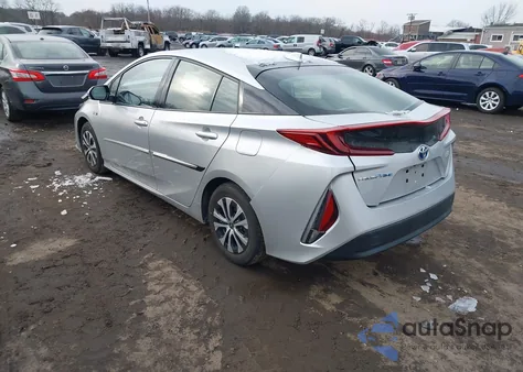 2020 Toyota Prius Prime Le z USA, uszkodzony, nr VIN JTDKARFP8L3140640